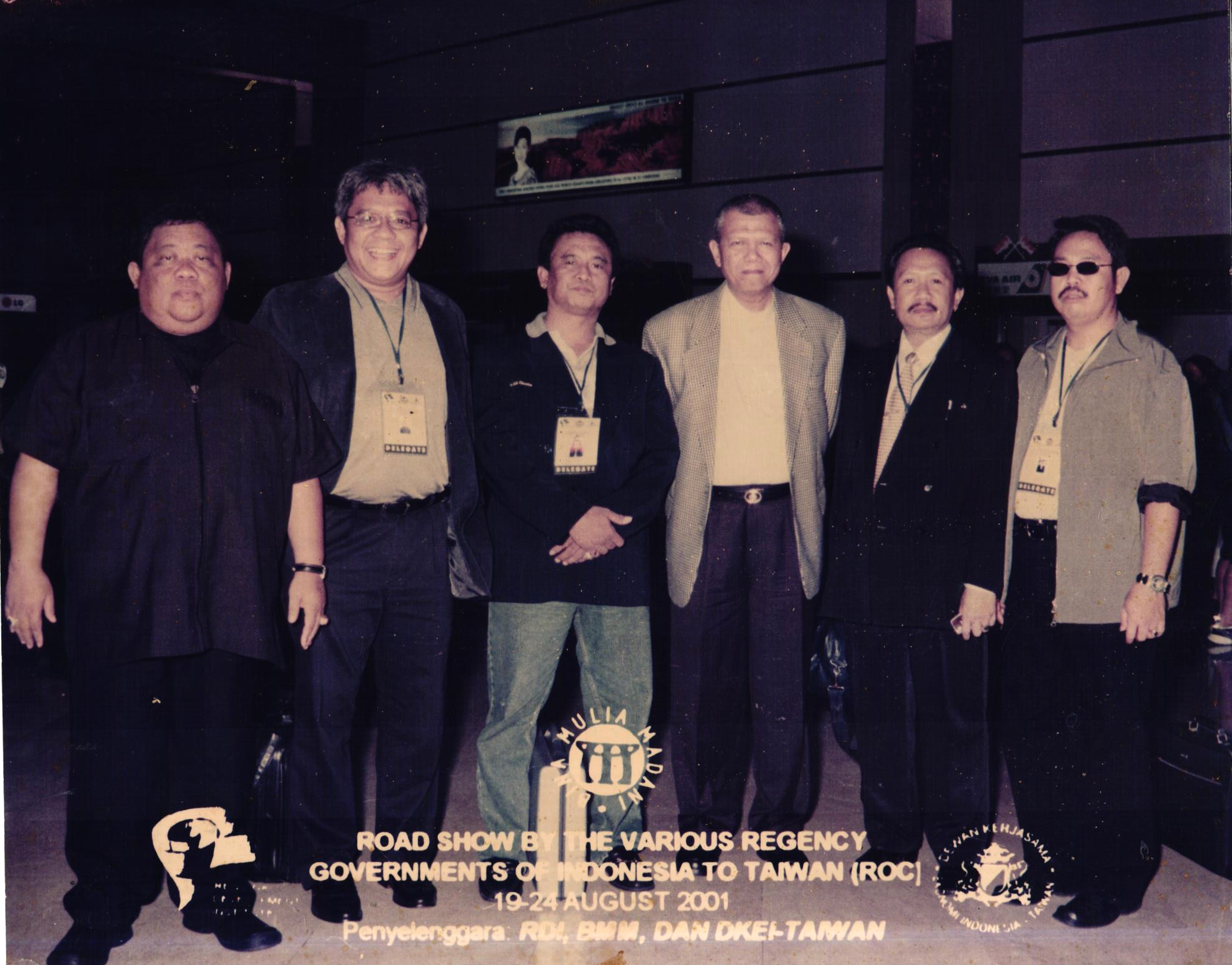 Road Show Indonesia ke Taiwan Agustus 2001