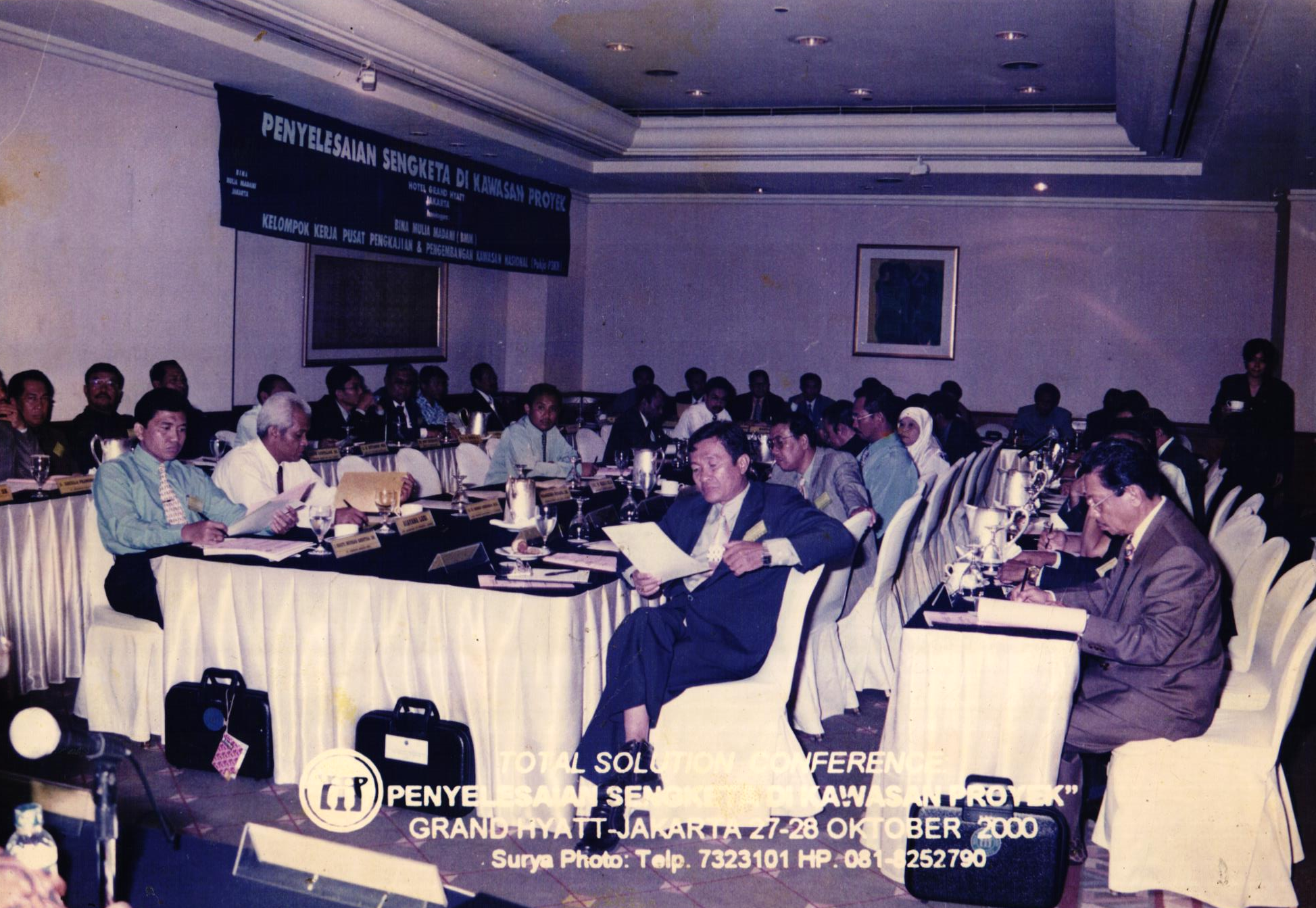 Grand Hyatt Penyelesaian Sengketa Oktober 2000
